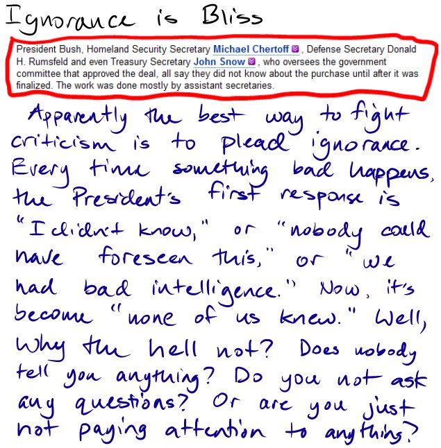 ignorance is bliss argumentative essay